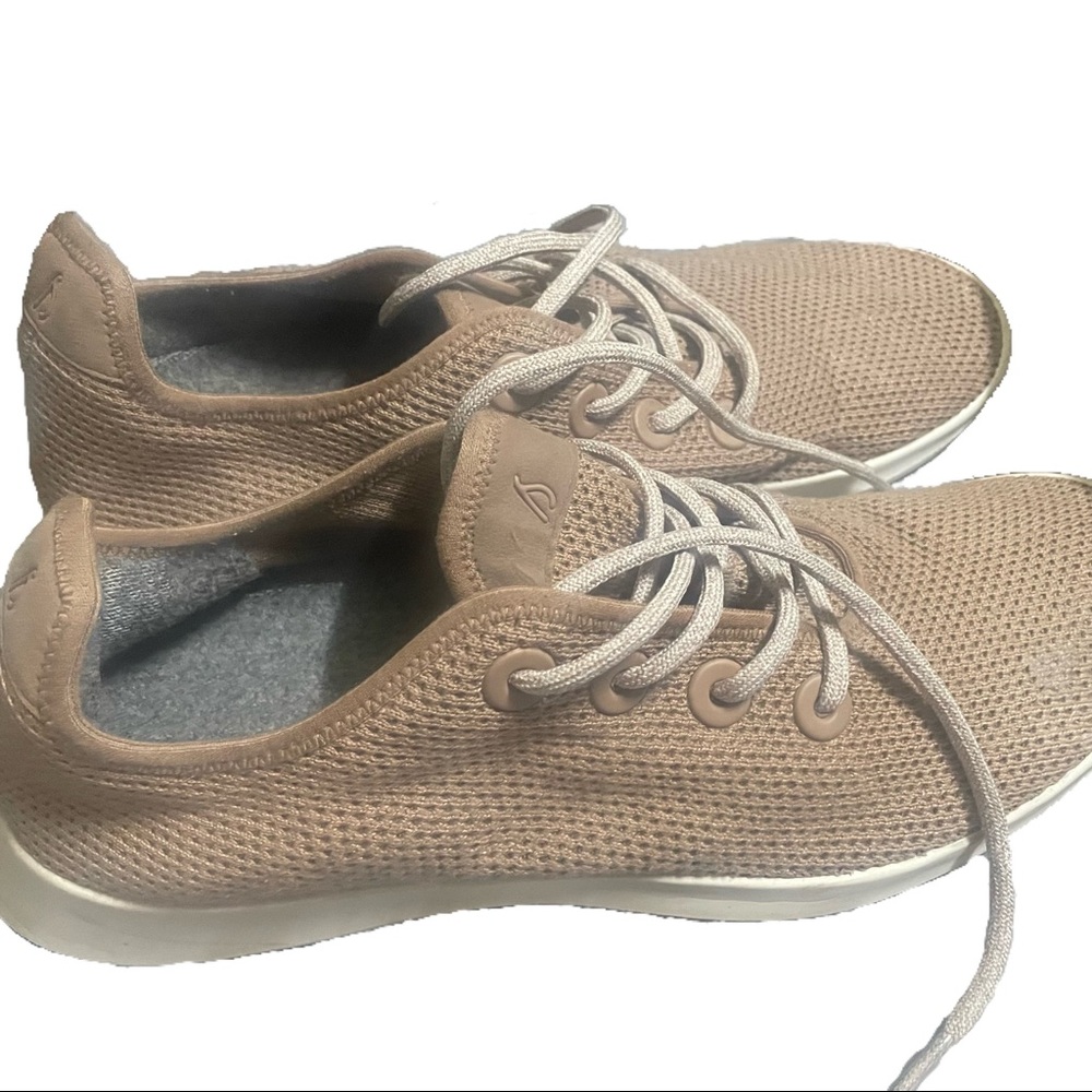 Allbirds Tree Runners Sneakers Taupe Size 12